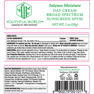 Intense Moisture Day Cream with SPF30, Broad Spectrum Sunscreen